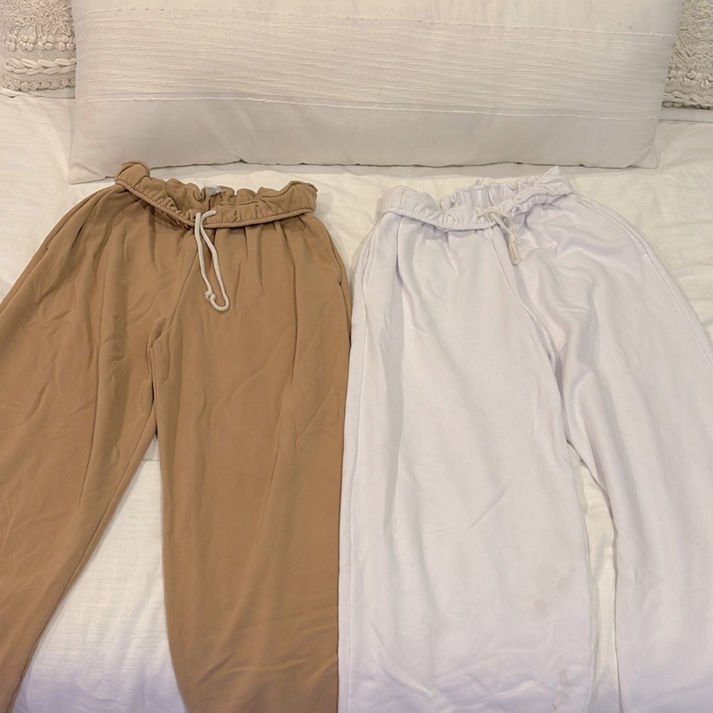 Two pairs of out from under hoxton urban outfitters sweatpants